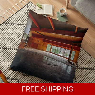 Floor Pillow Case Recording Room